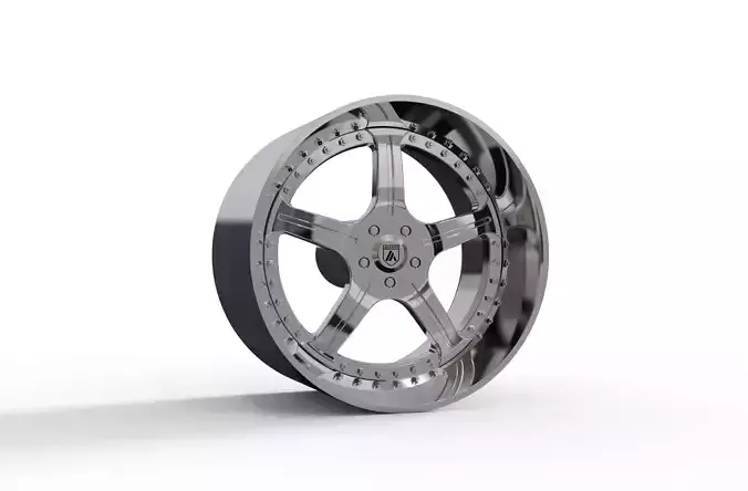 ASANTI AF118 WHEEL 3D MODEL