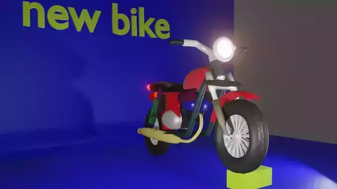 3d model bike  3D model