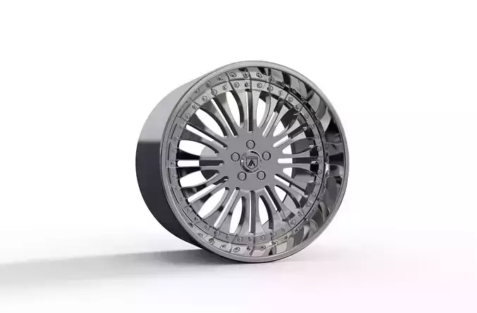 ASANTI AF137 WHEEL 3D MODEL