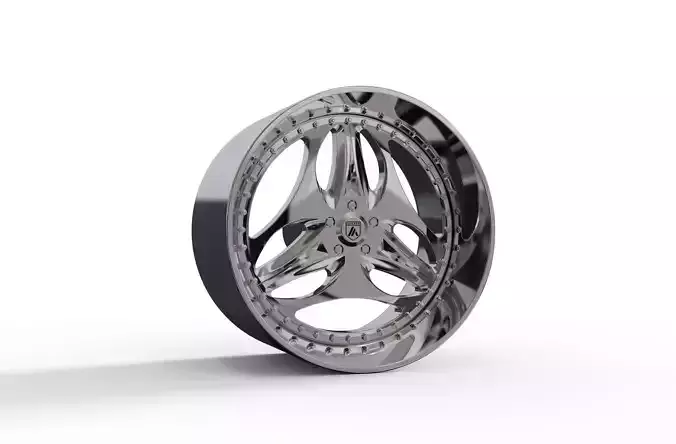 ASANTI AF141 WHEEL 3D MODEL 3D model