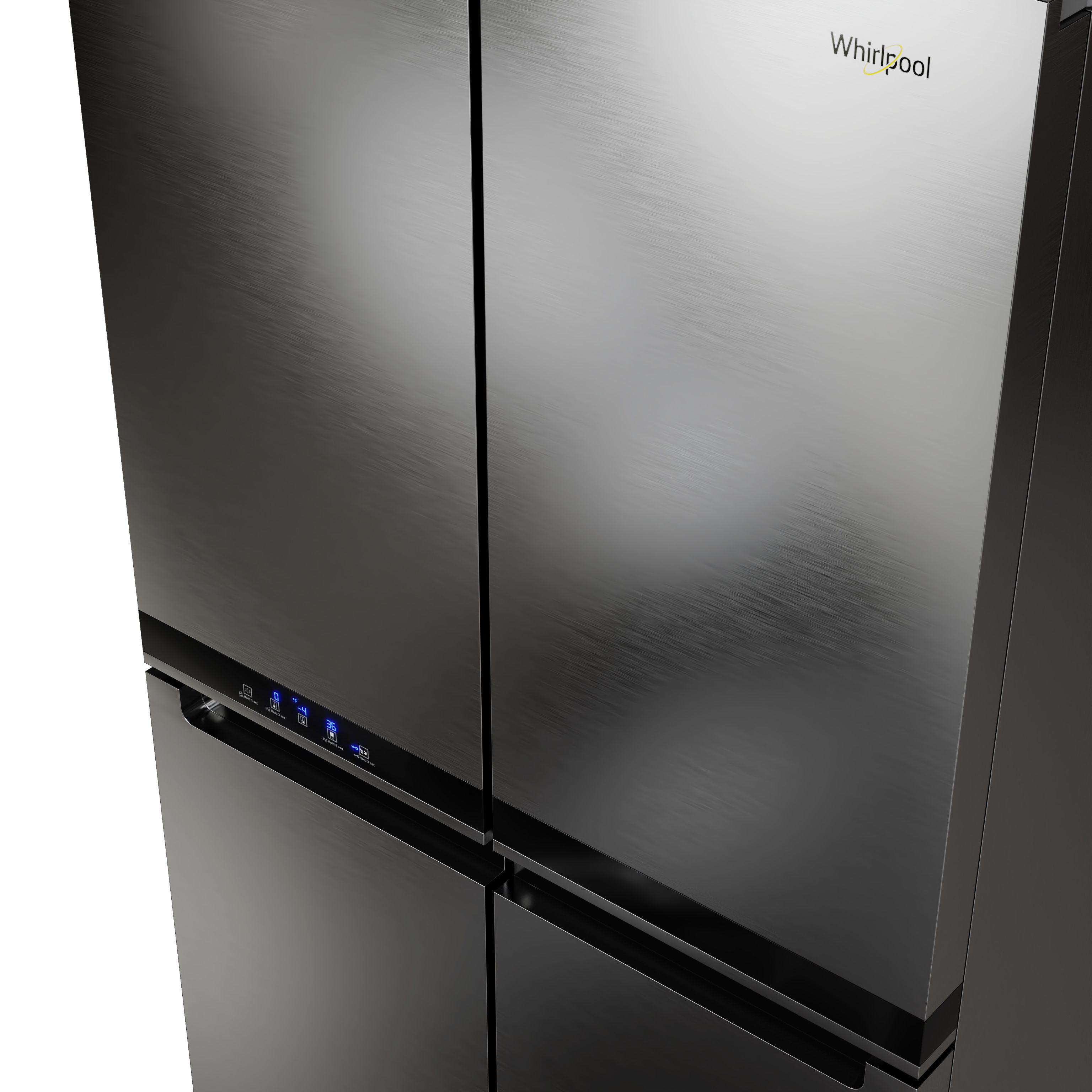 Whirlpool Refrigerator Collection 03 3D model_4