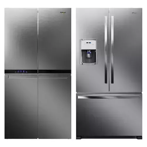 Whirlpool Refrigerator Collection 03 3D model