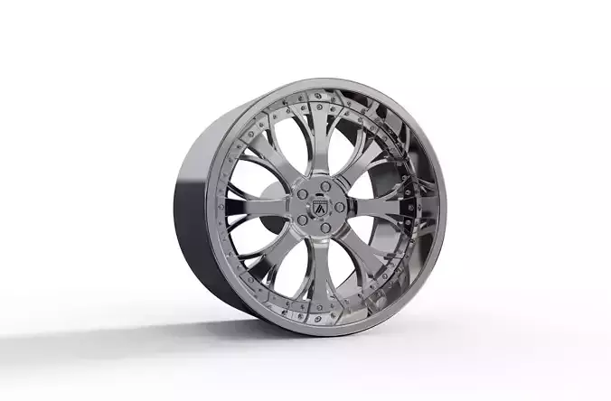 ASANTI AF153 WHEEL 3D MODEL