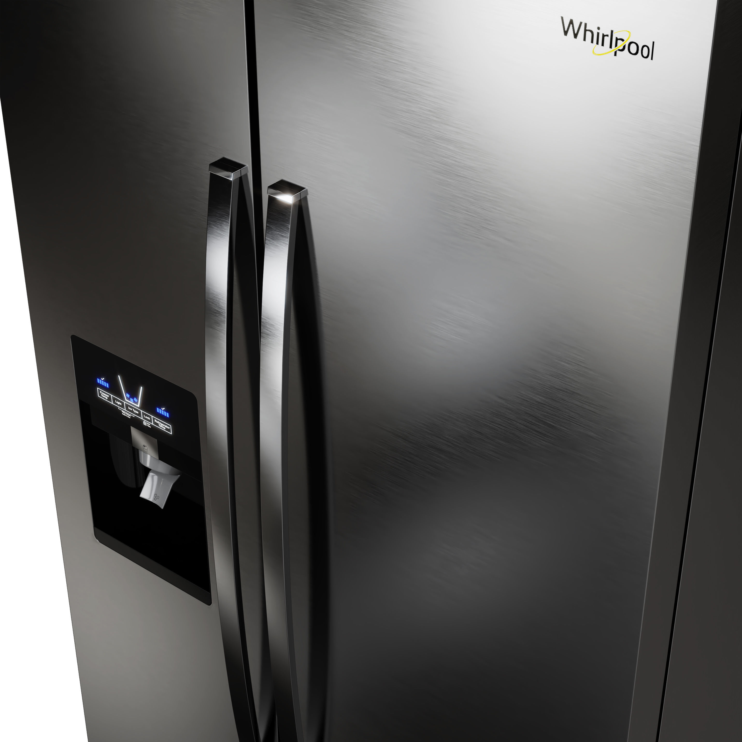 Whirlpool Refrigerator Collection 04 3D model_5