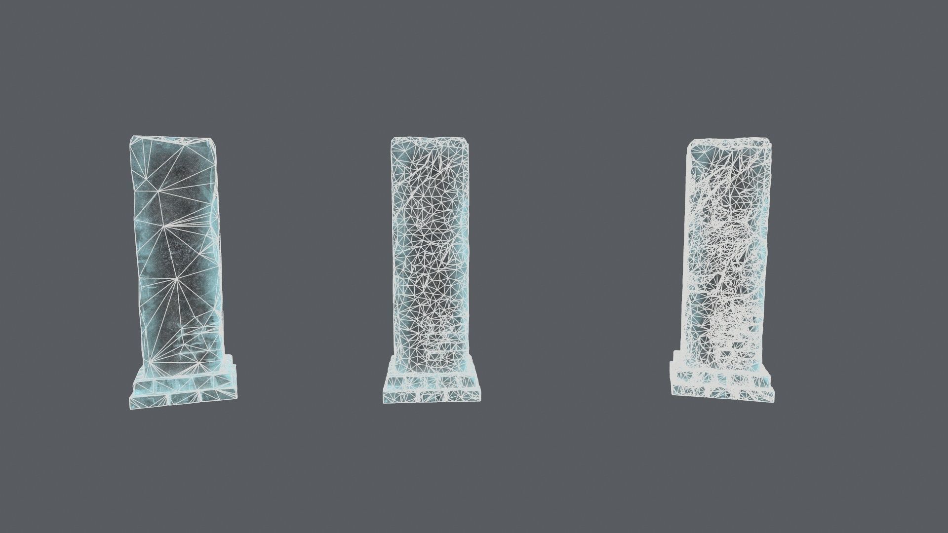 old ruin Low-poly 3D model_12