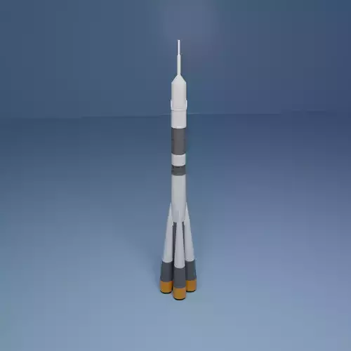 SOYUZ ROCKET KIT CARD 3D print model