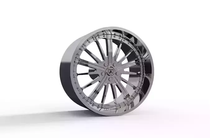 ASANTI AF175 WHEEL 3D MODEL