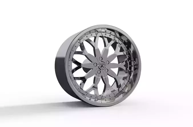 ASANTI AF821 WHEEL 3D MODEL