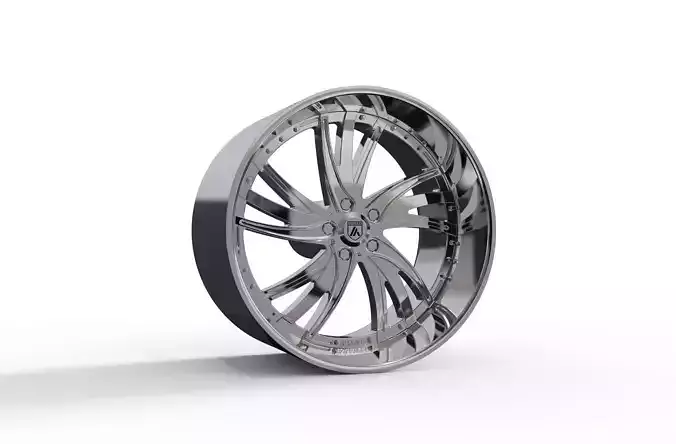 ASANTI AF827 WHEEL 3D MODEL