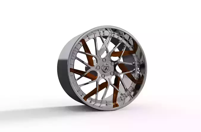 ASANTI AF832 WHEEL 3D MODEL 3D model