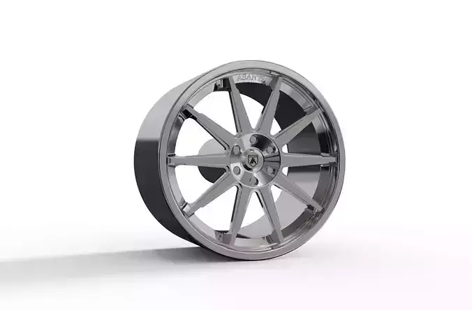 ASANTI EMPEROR WHEEL 3D MODEL