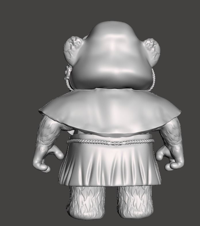 STL File 3D Ewoks Shodu 3D Print Model 3D OBJ 3D print model 3D print model_4