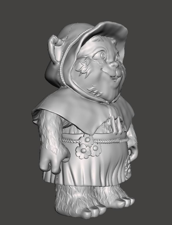 STL File 3D Ewoks Shodu 3D Print Model 3D OBJ 3D print model 3D print model_2