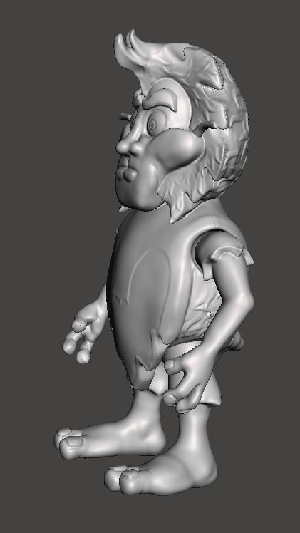 STL File 3D Ewoks Ubel 3D Print Model 3D OBJ 3D print model 3D print model_2