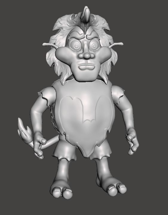 STL File 3D Ewoks Ubel 3D Print Model 3D OBJ 3D print model 3D print model_1