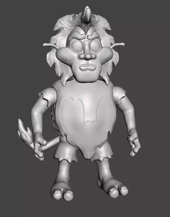 STL File 3D Ewoks Ubel 3D Print Model 3D OBJ 3D print model 3D print model_0