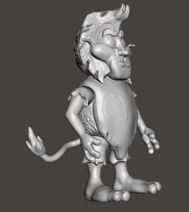 STL File 3D Ewoks Ubel 3D Print Model 3D OBJ 3D print model 3D print model_4