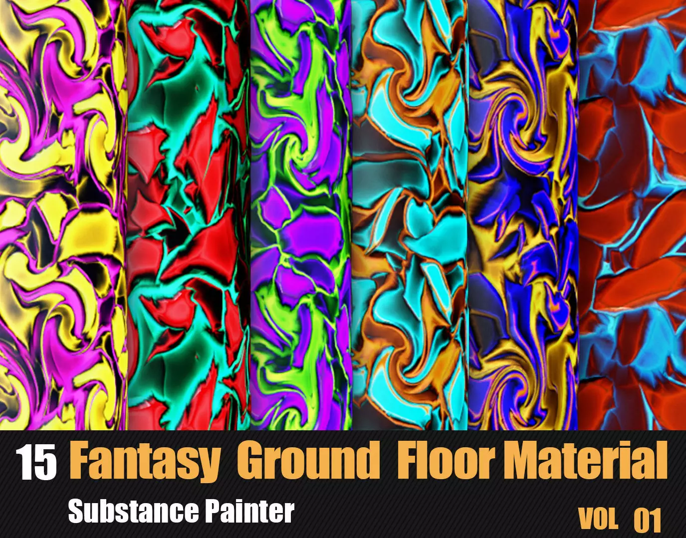 15 Fantasy Ground Floor Materials In Substance Painter Texture_0
