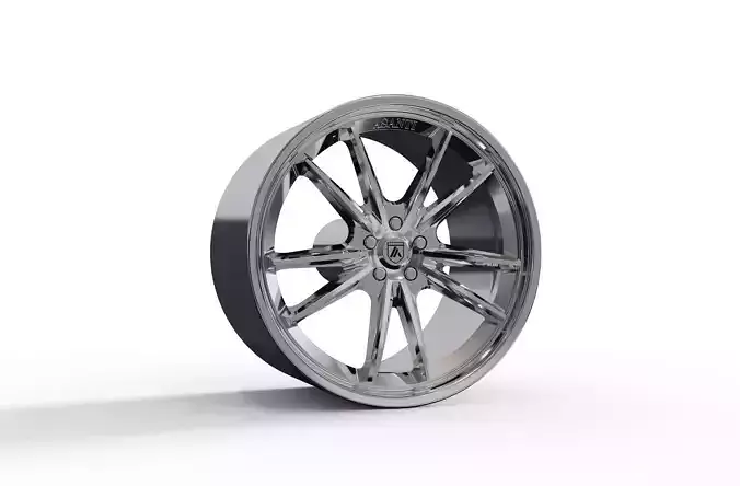 ASANTI SIGMA WHEEL 3D MODEL