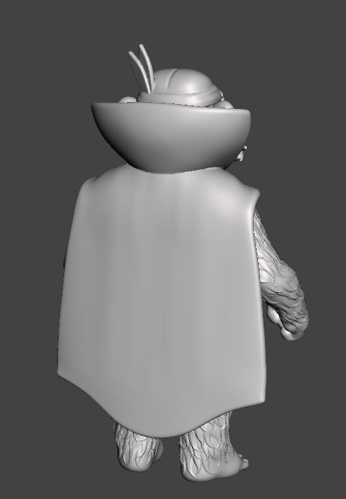 STL File 3D Ewoks Zarrak  3D Print Model 3D OBJ 3D print model  3D print model_6