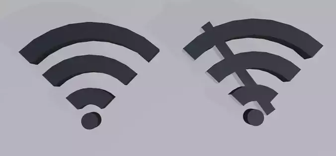 WIFI ICON On and Off