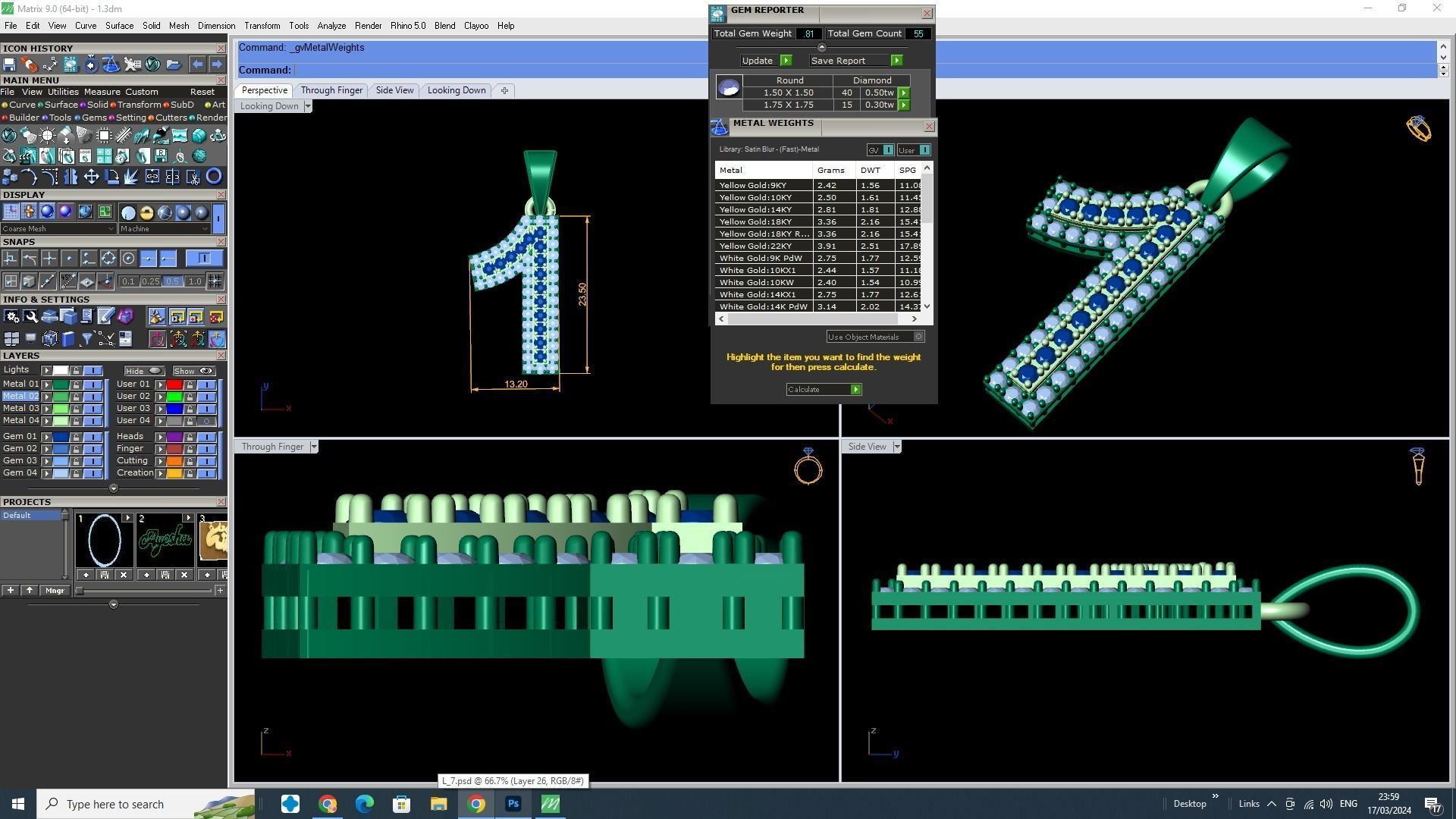 0 To 9 Font 3D Model stl and  3dm 3D print model_1