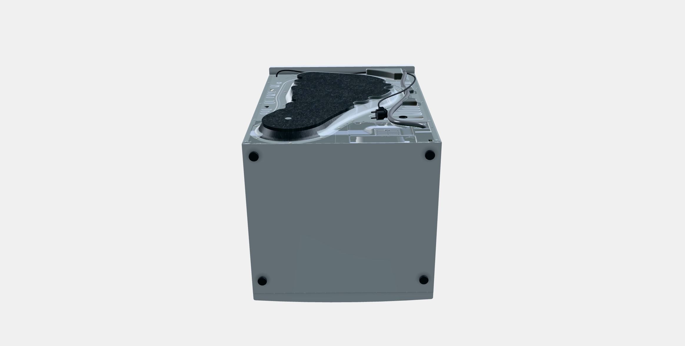 BOSCH WQG24590BY 6 Series Low-poly 3D model_7