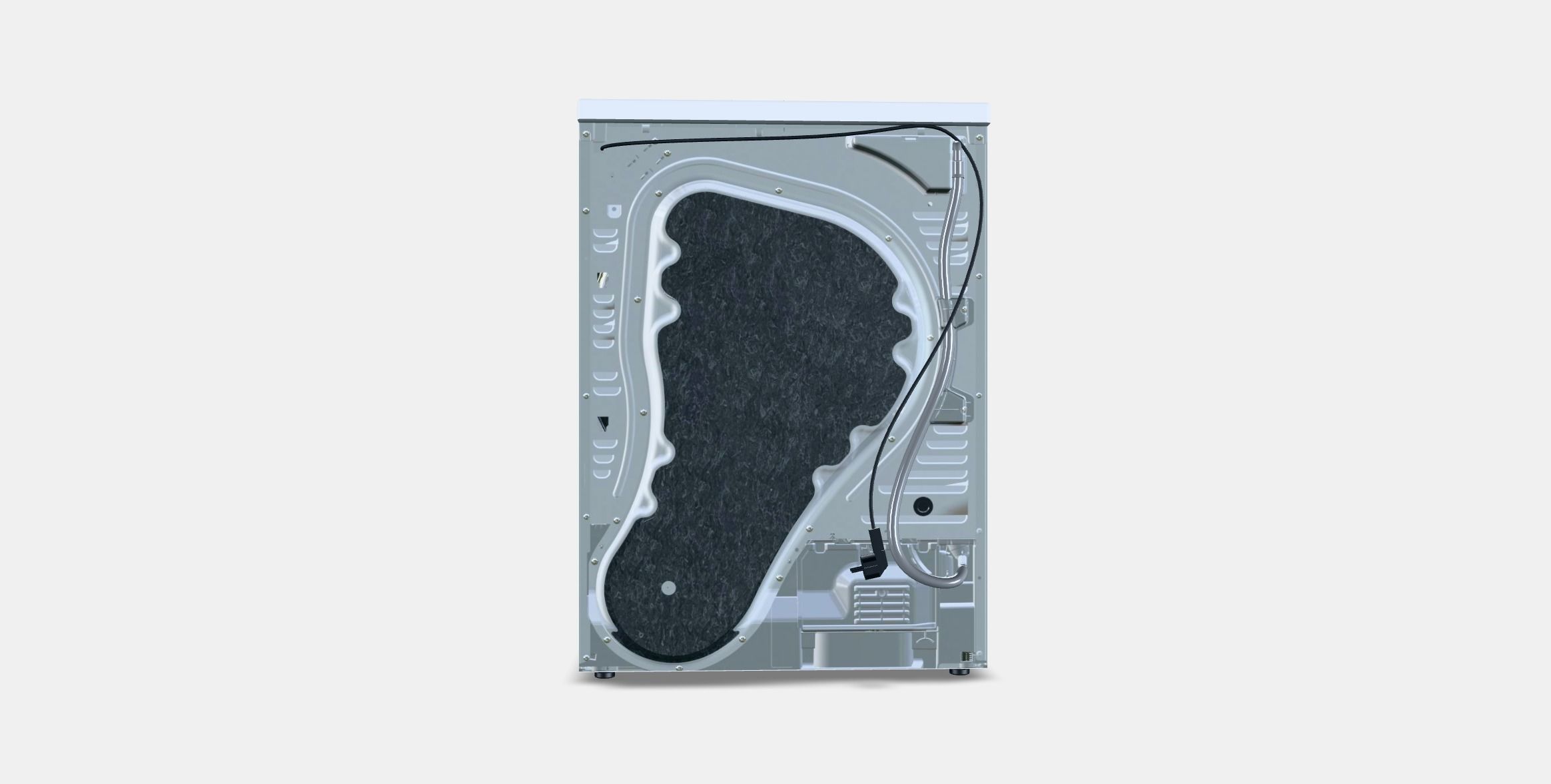 BOSCH WQG24590BY 6 Series Low-poly 3D model_14