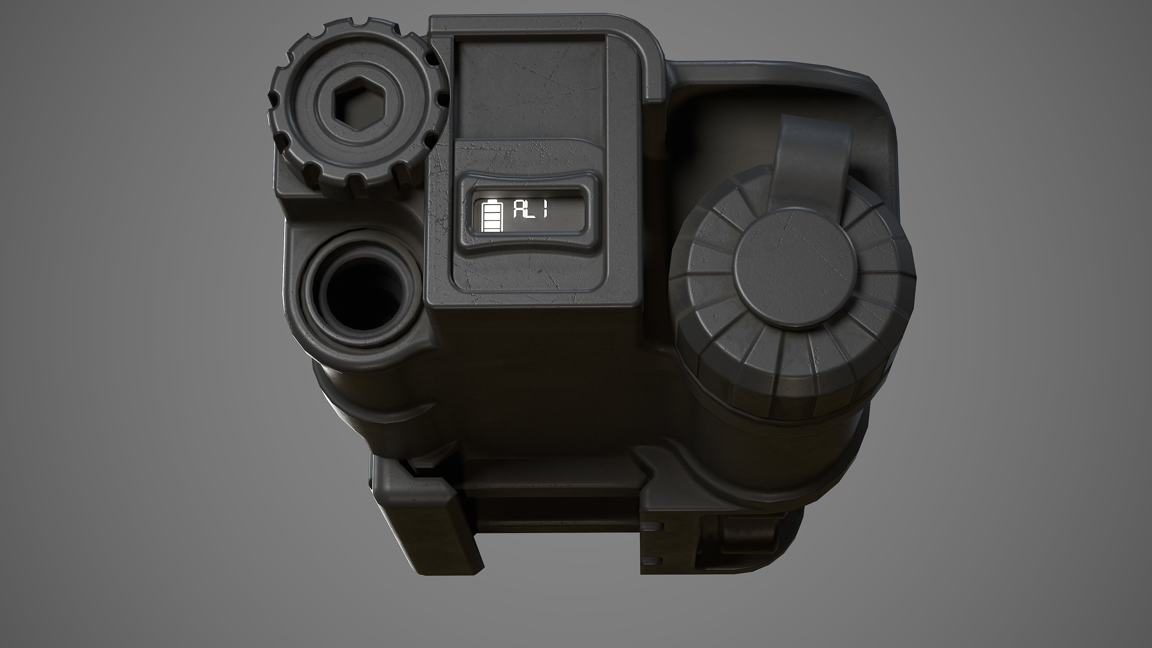 RAID-X - Replica Low-poly 3D model_6