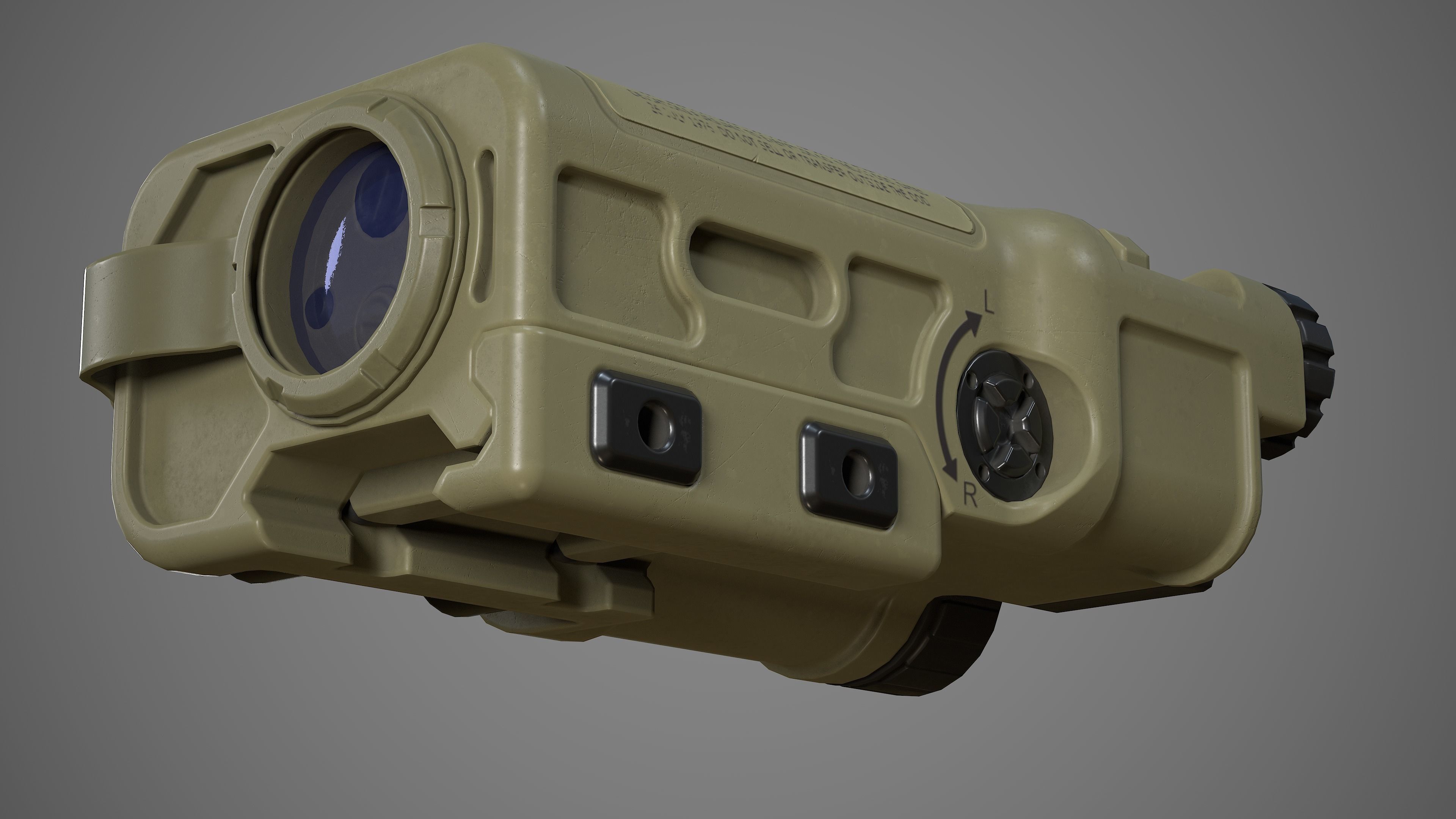 RAID-X - Replica Low-poly 3D model_13