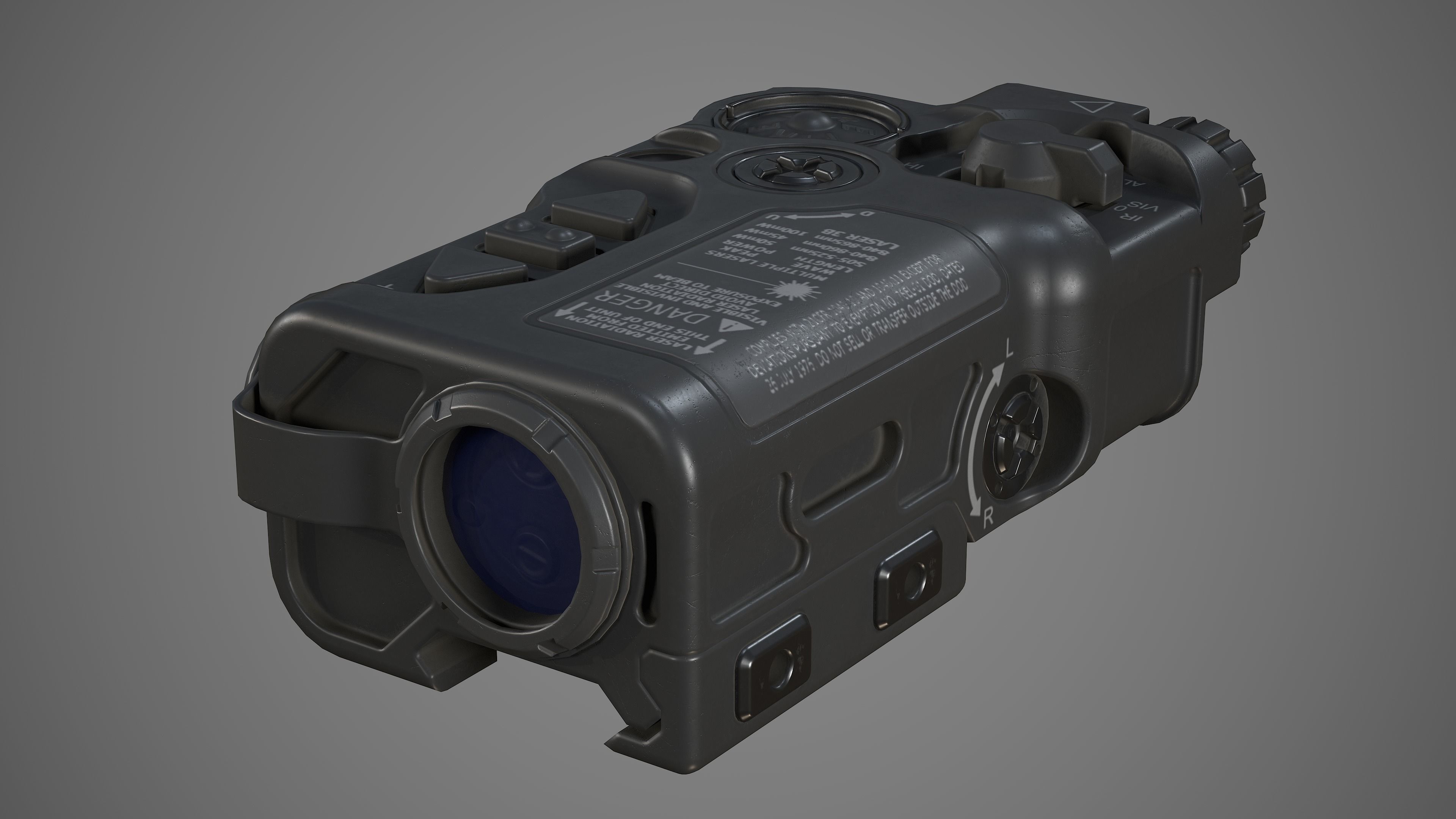 RAID-X - Replica Low-poly 3D model_4