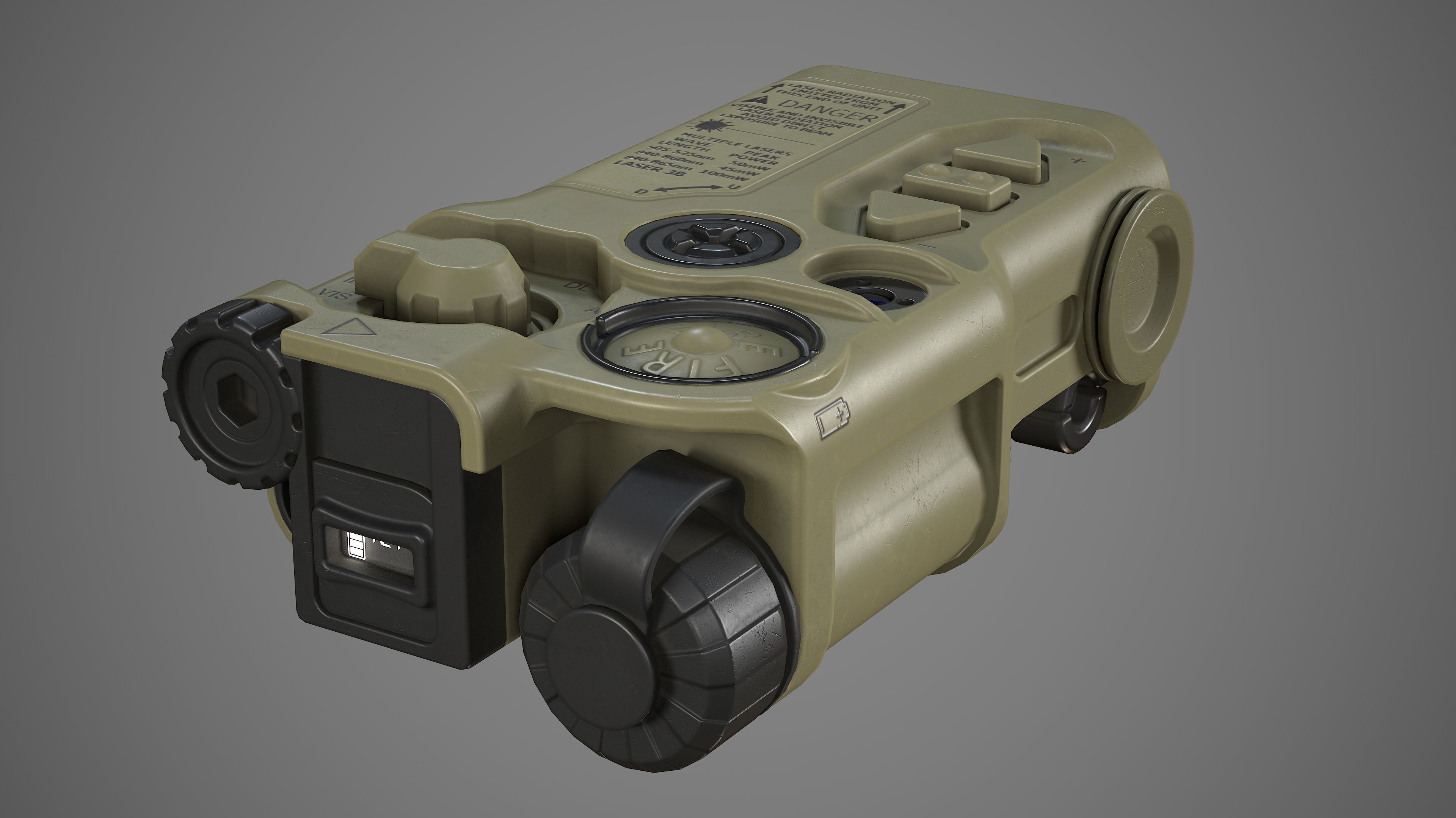 RAID-X - Replica Low-poly 3D model_12