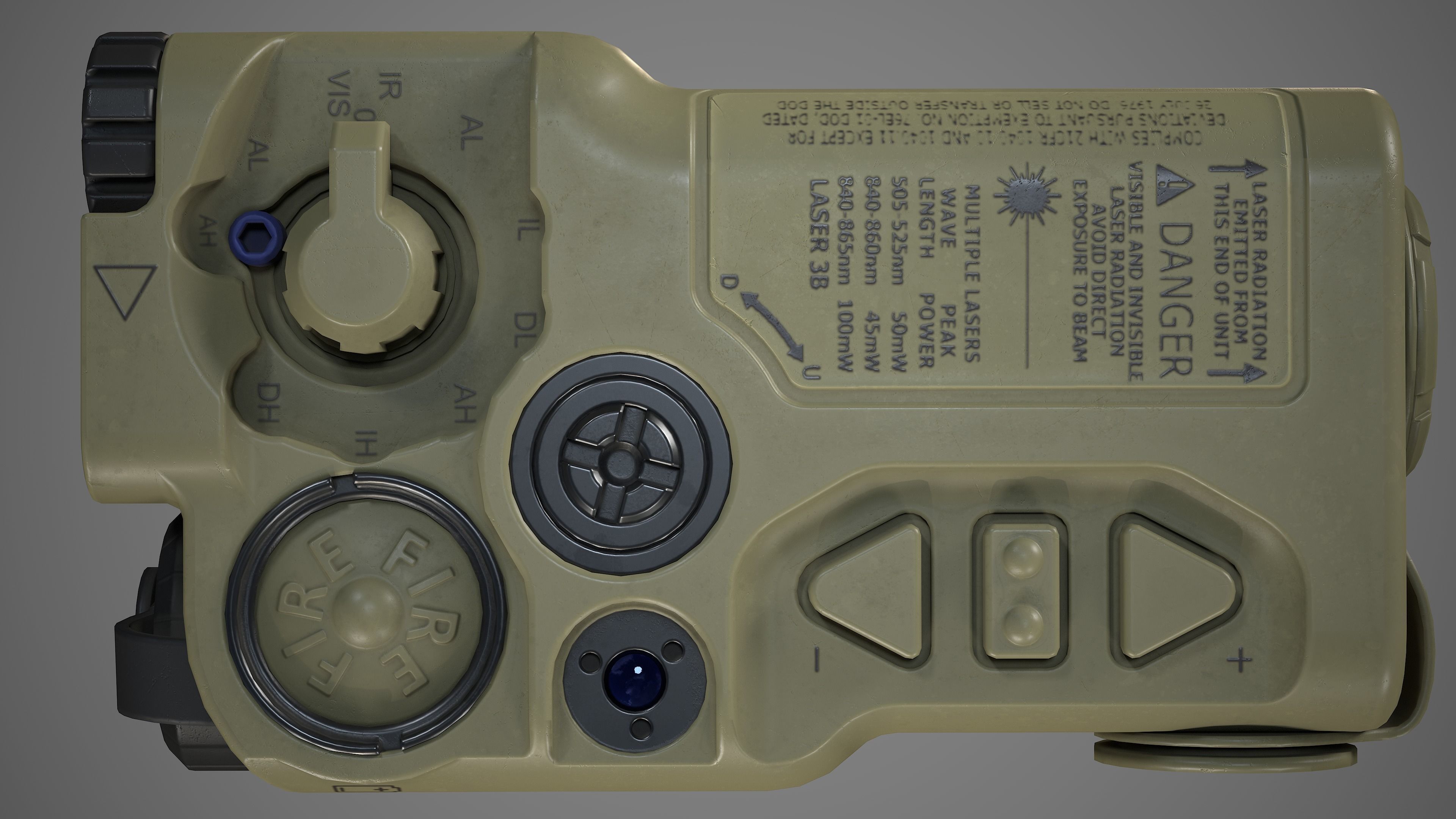 RAID-X - Replica Low-poly 3D model_15