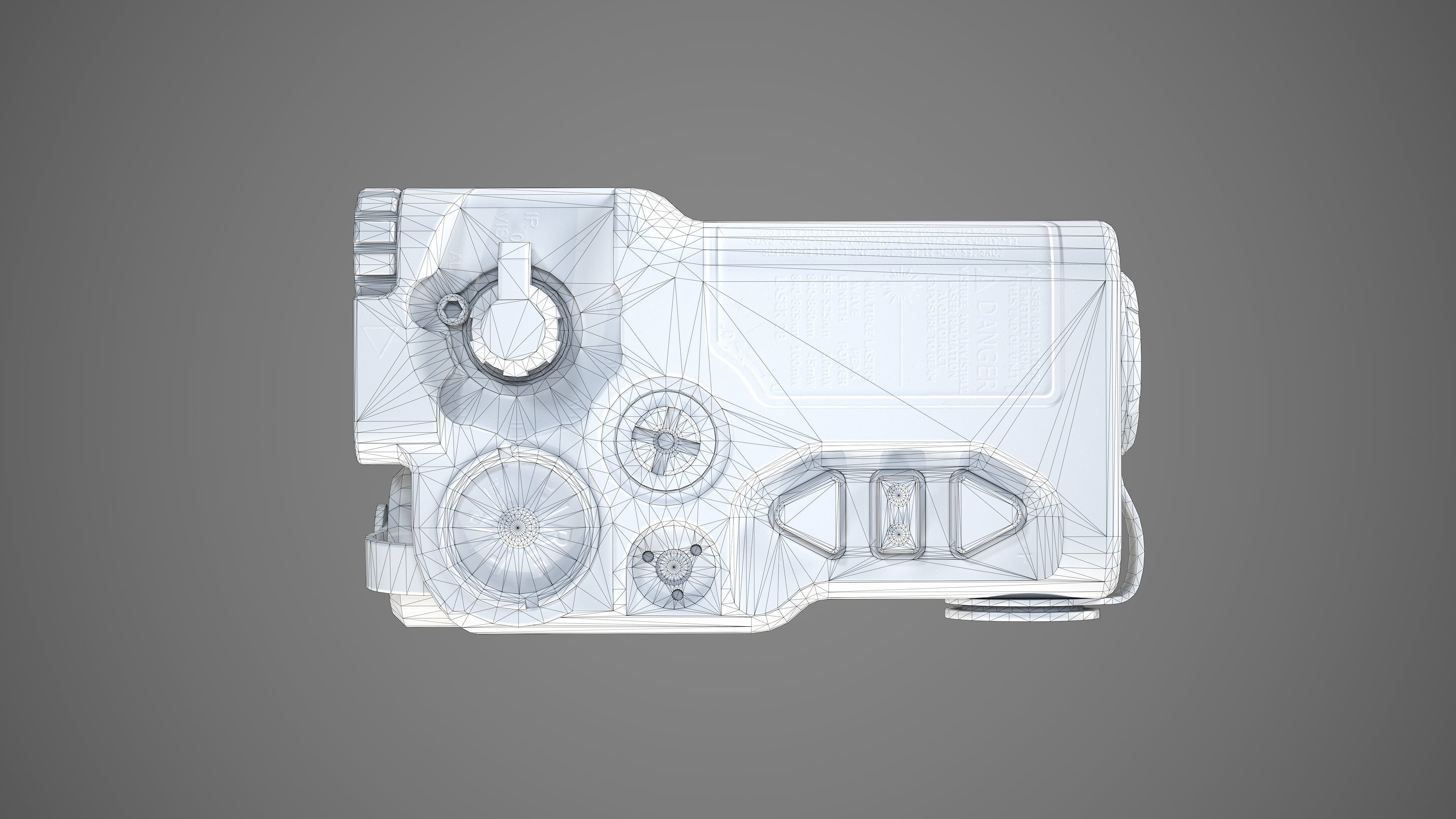 RAID-X - Replica Low-poly 3D model_16
