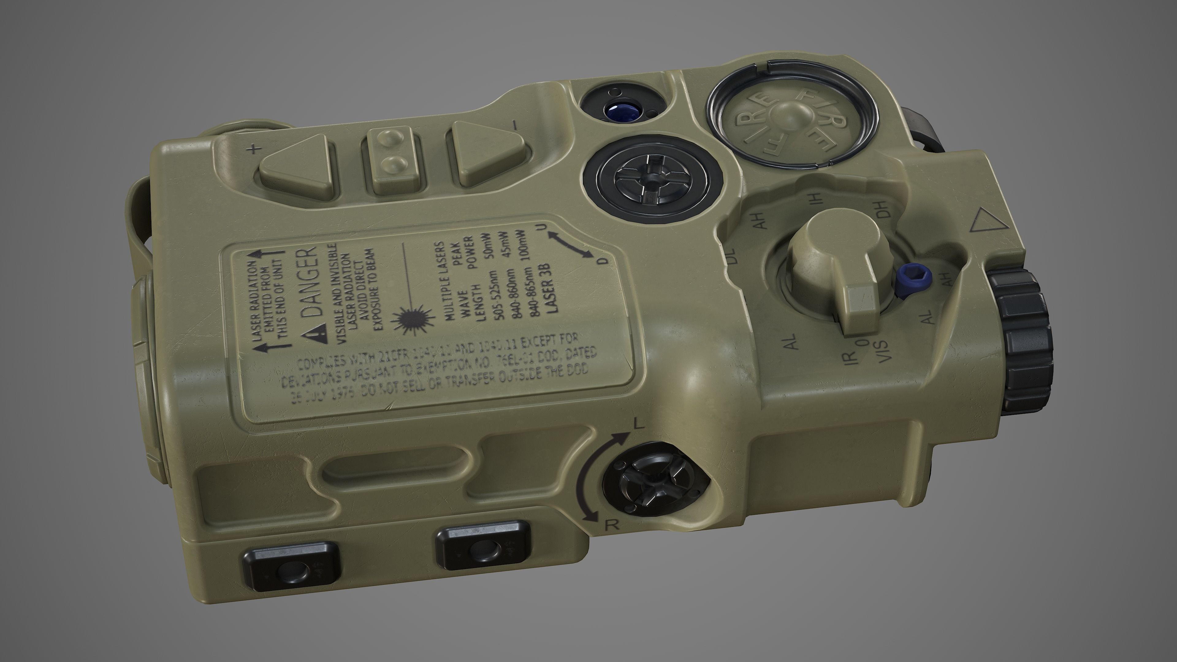 RAID-X - Replica Low-poly 3D model_14