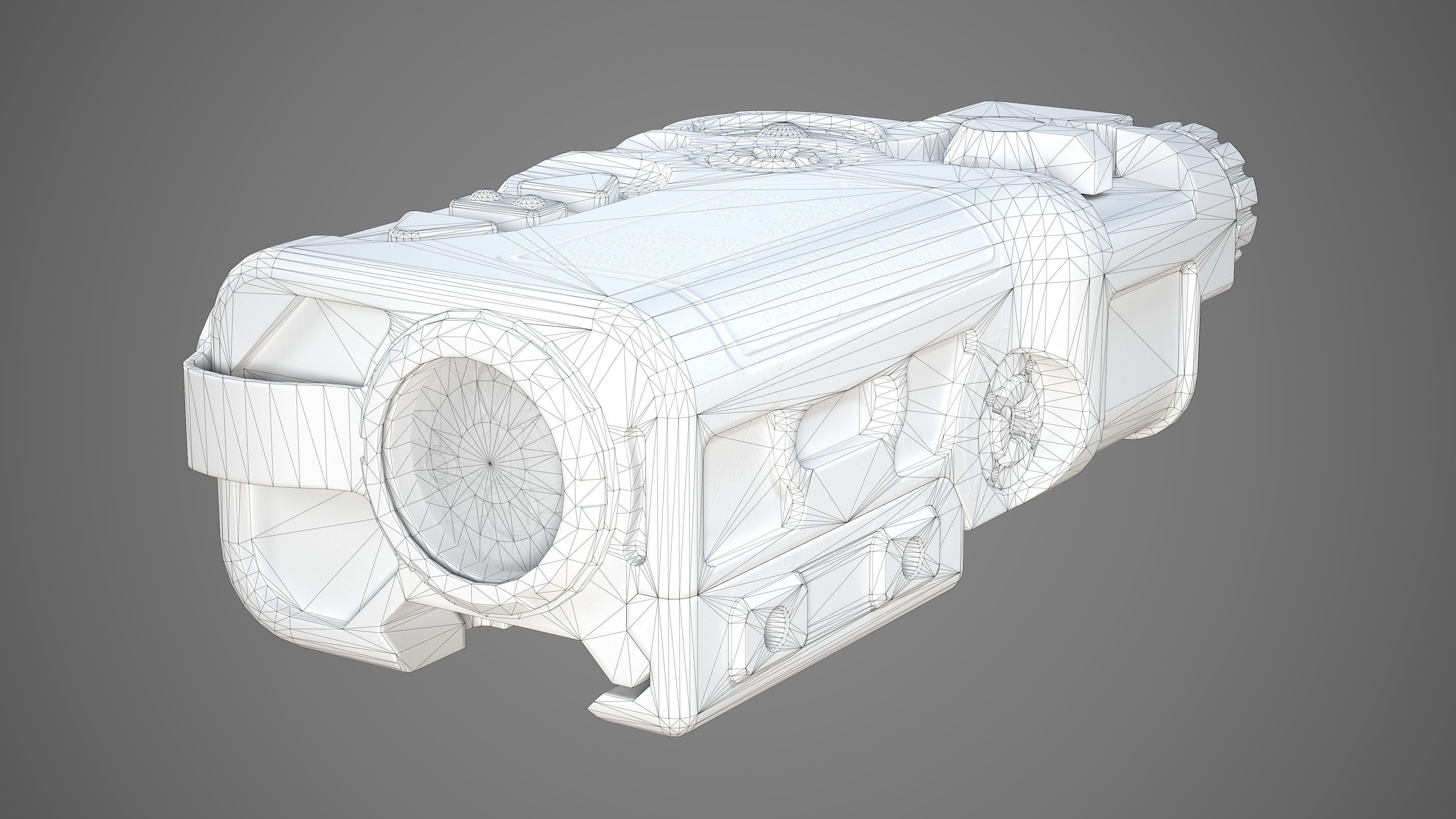 RAID-X - Replica Low-poly 3D model_18