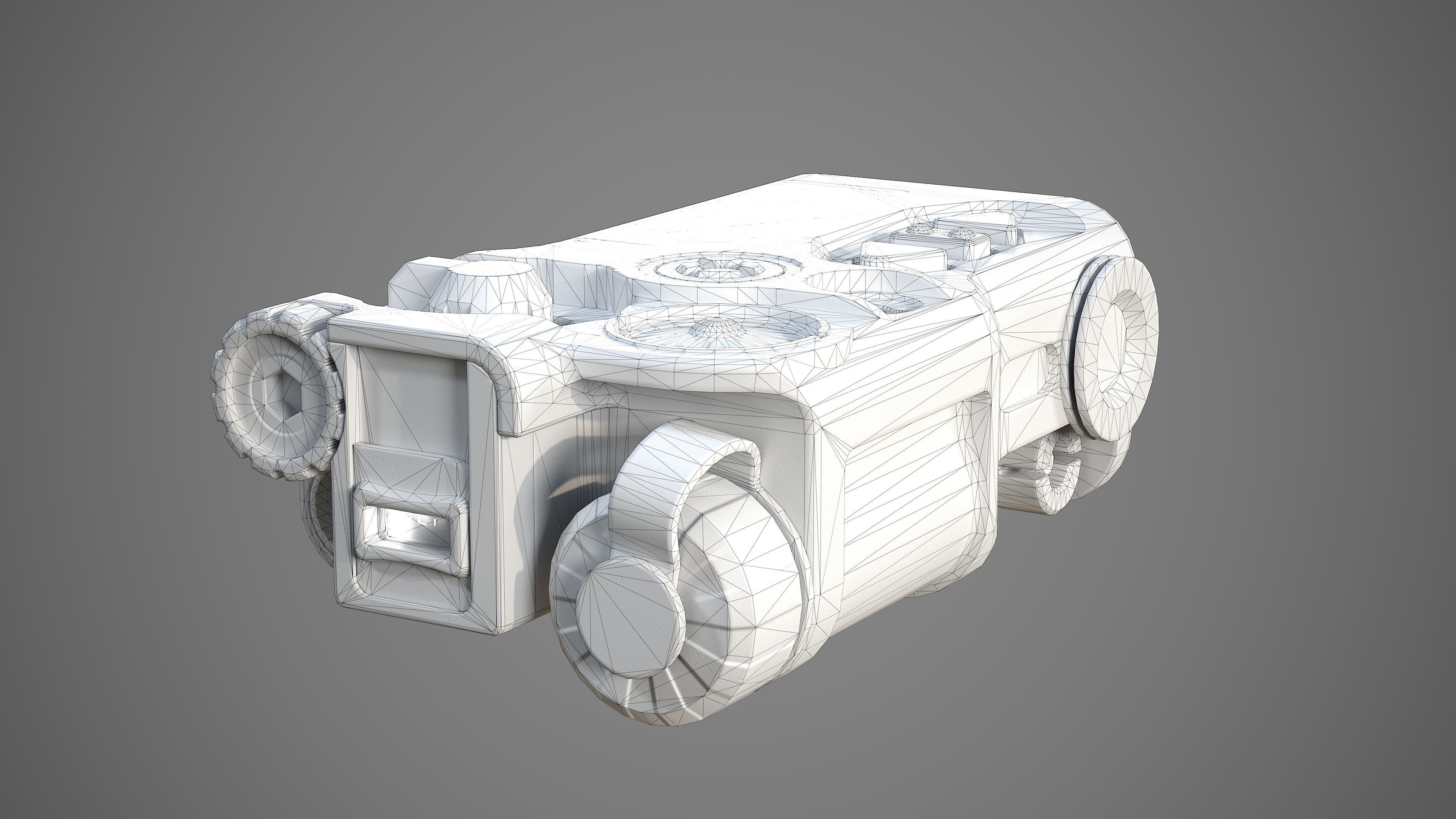 RAID-X - Replica Low-poly 3D model_17