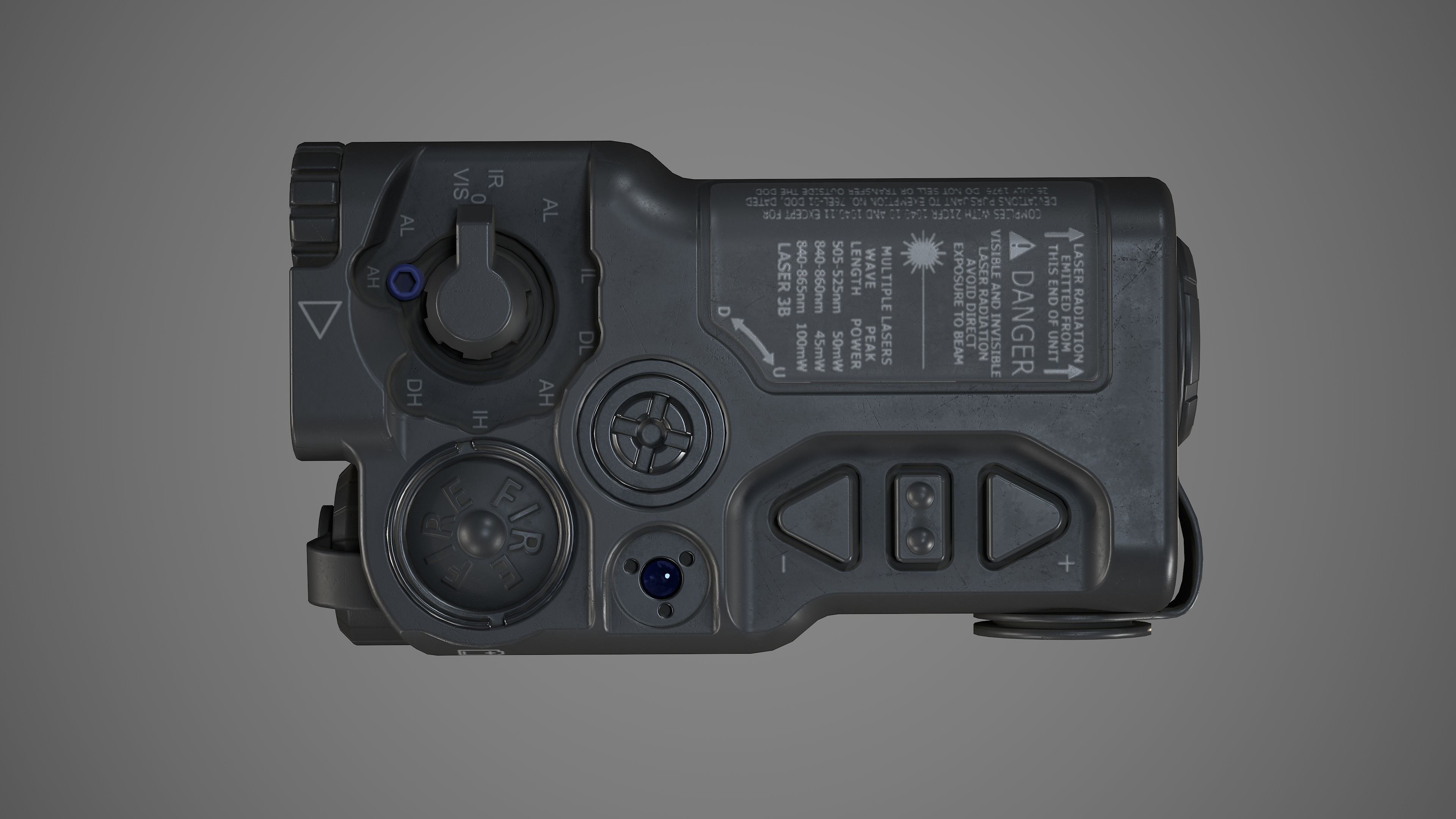 RAID-X - Replica Low-poly 3D model_1