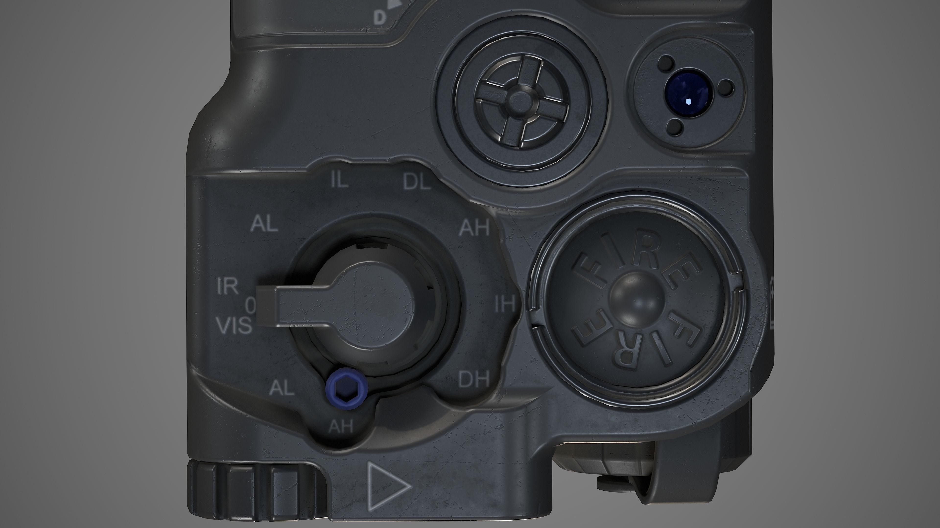 RAID-X - Replica Low-poly 3D model_8