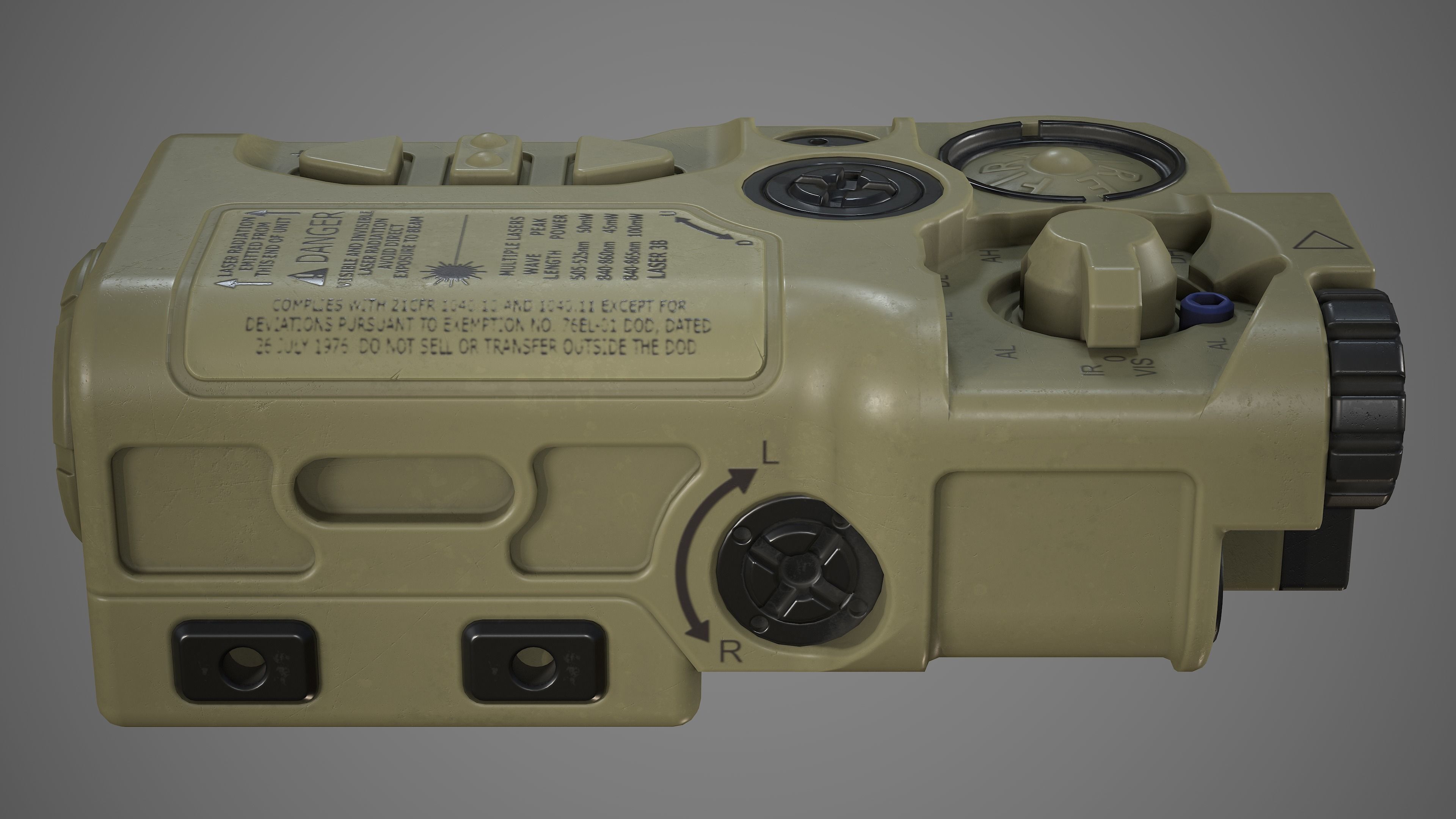 RAID-X - Replica Low-poly 3D model_11