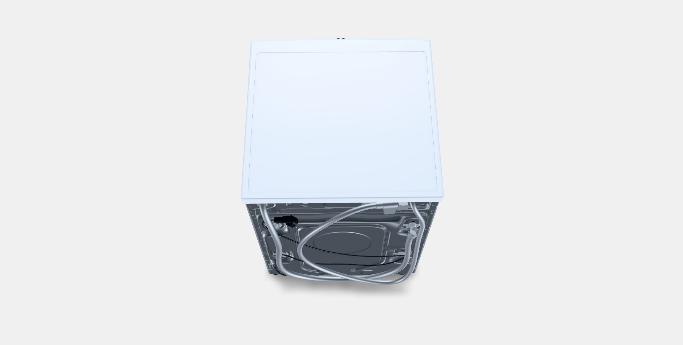 BOSCH WGG14202BY 6 Series Low-poly 3D model_3