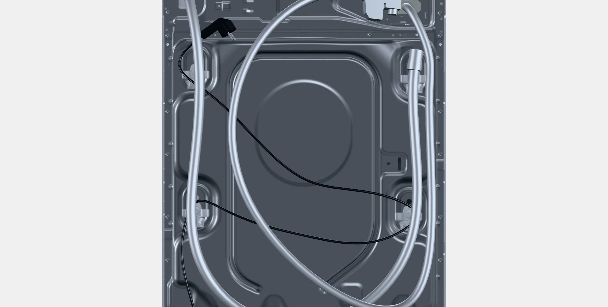 BOSCH WGG14202BY 6 Series Low-poly 3D model_15