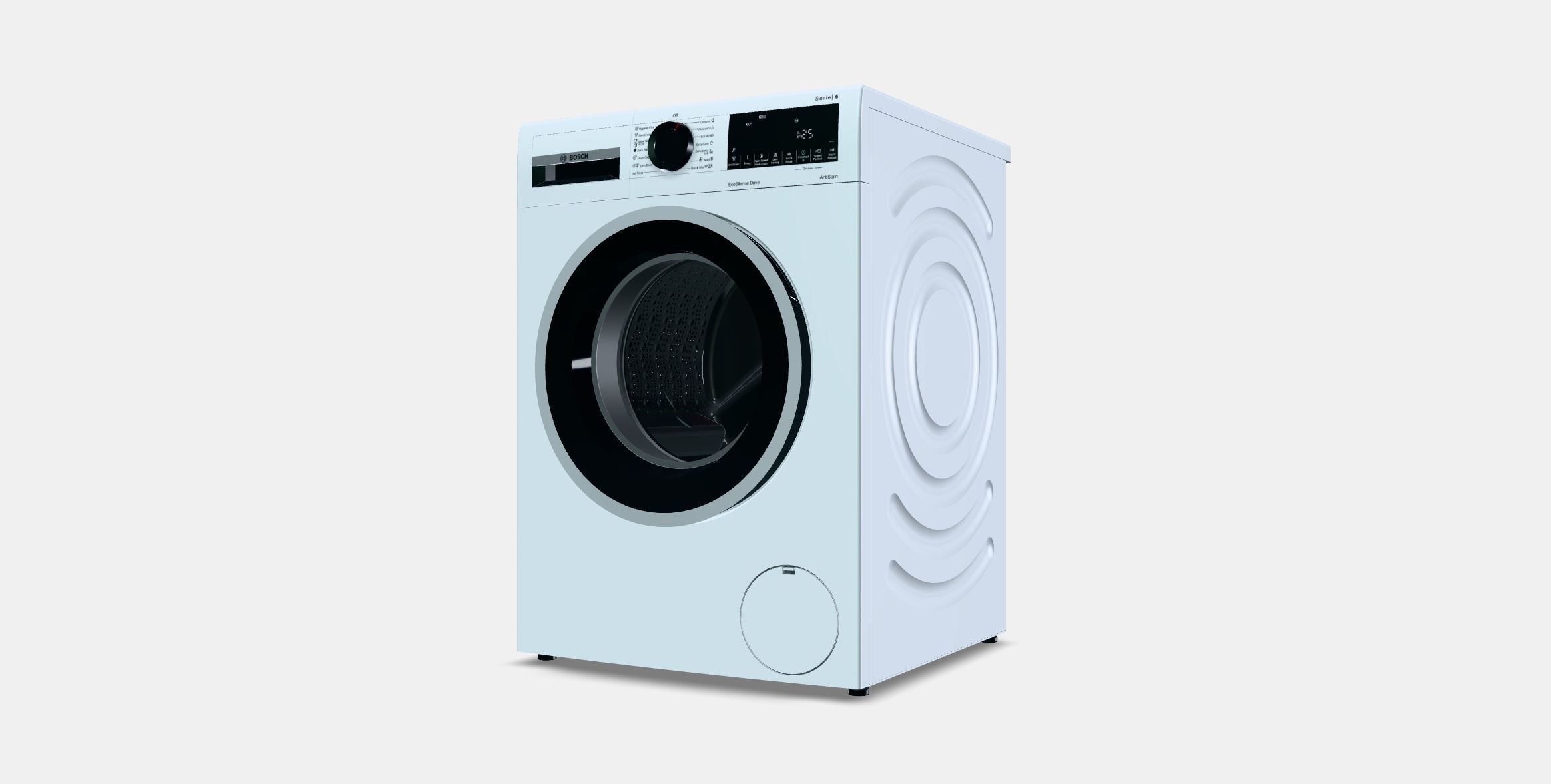 BOSCH WGG14202BY 6 Series Low-poly 3D model_12