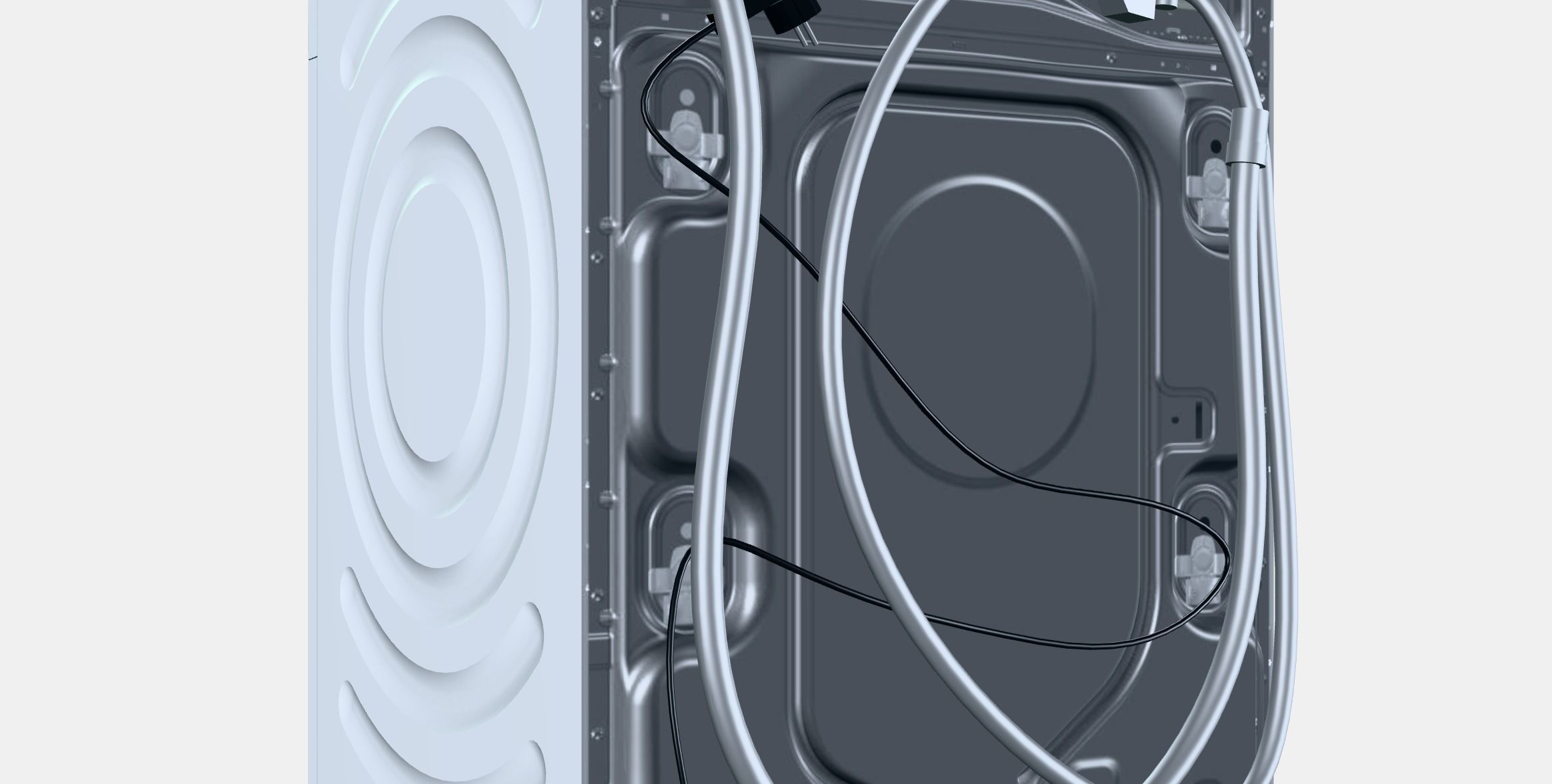 BOSCH WGG14202BY 6 Series Low-poly 3D model_2