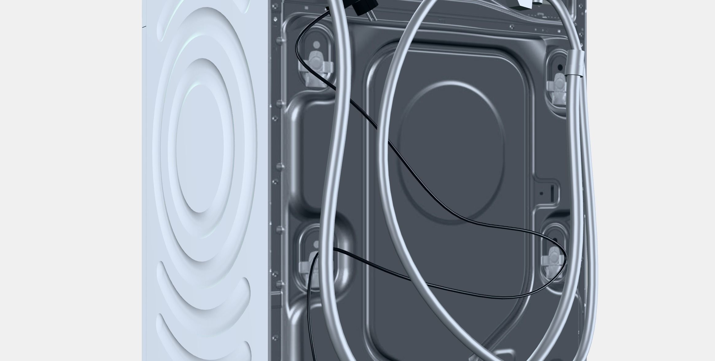 BOSCH WGG24201BY 6 Series Low-poly 3D model_2