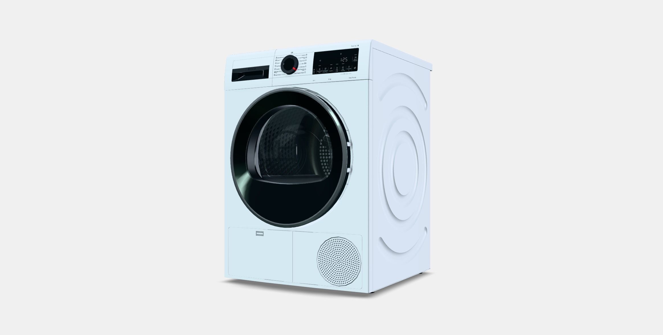 BOSCH WQG24100BY 6 Series Low-poly 3D model_12