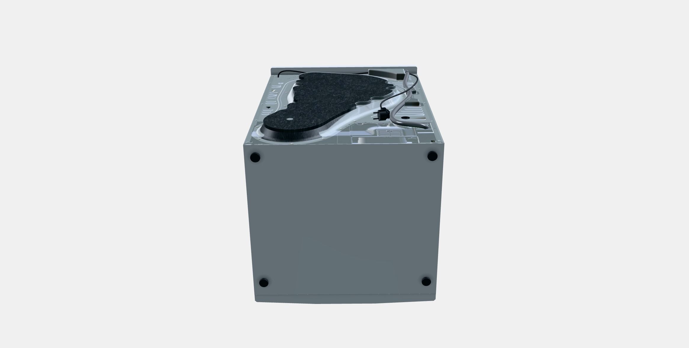 BOSCH WQG24100BY 6 Series Low-poly 3D model_7