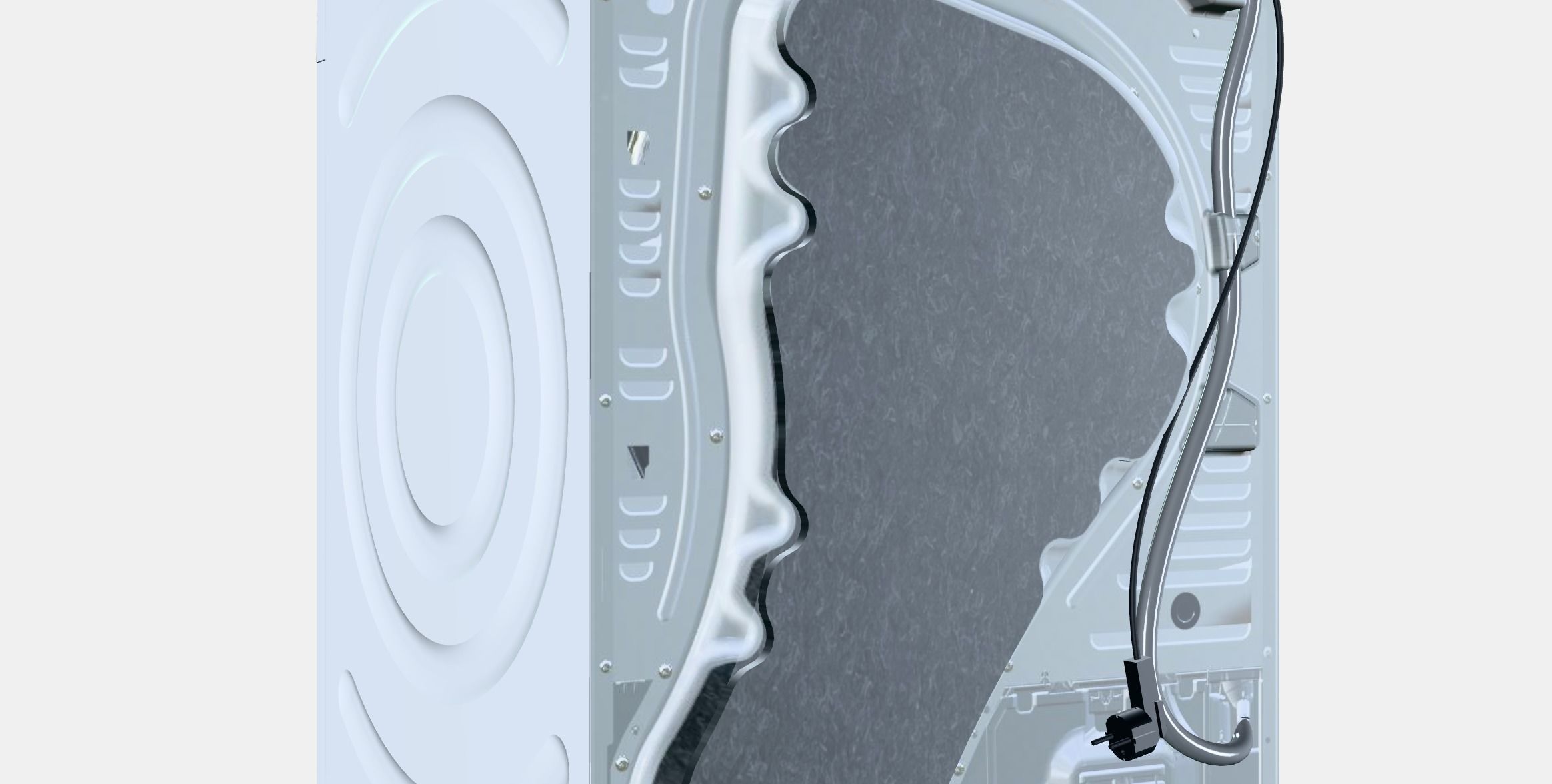 BOSCH WQG24100BY 6 Series Low-poly 3D model_2