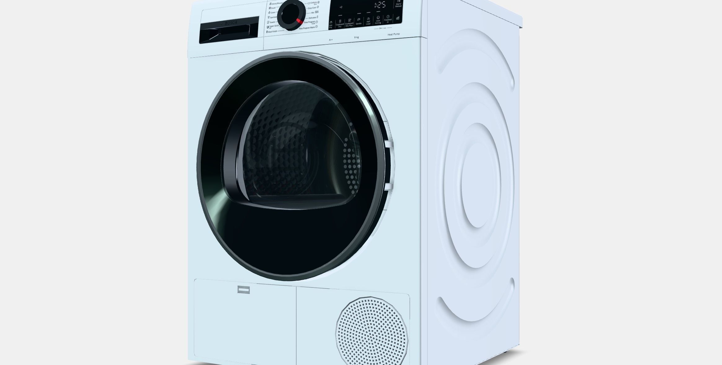 BOSCH WQG24100BY 6 Series Low-poly 3D model_13