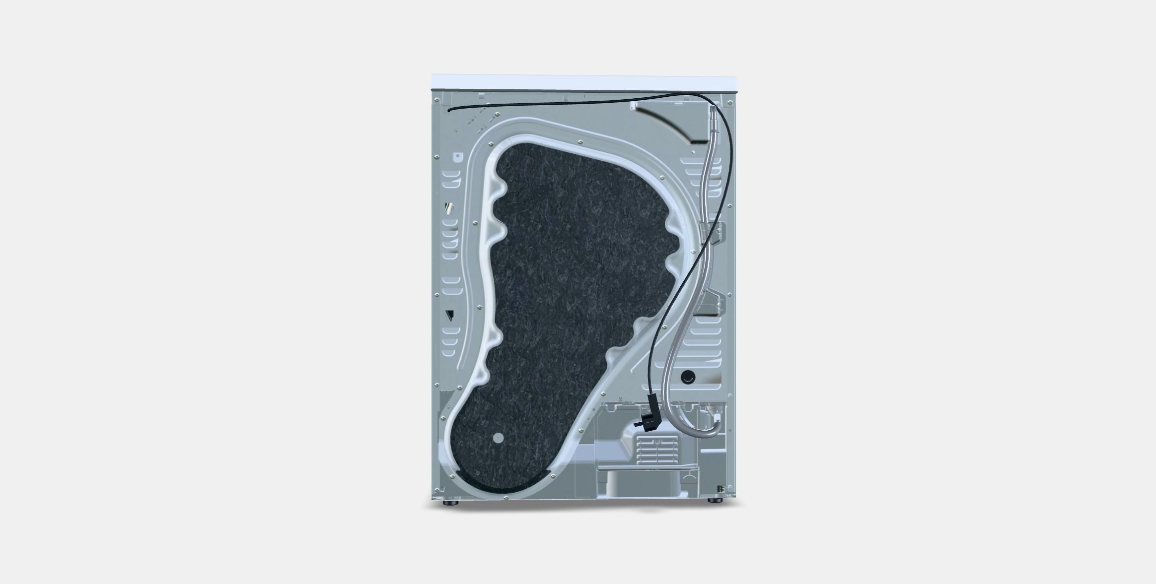 BOSCH WQG24100BY 6 Series Low-poly 3D model_14